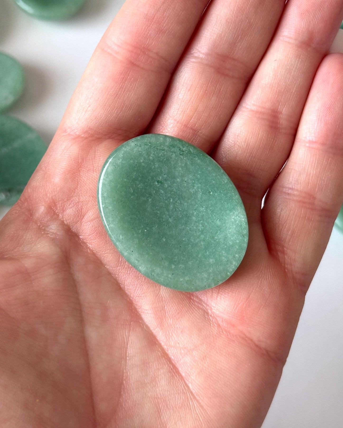 Lush Green Aventurine Worry Stone