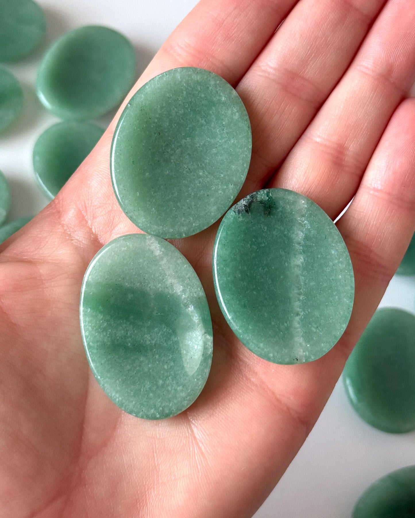 Lush Green Aventurine Worry Stone