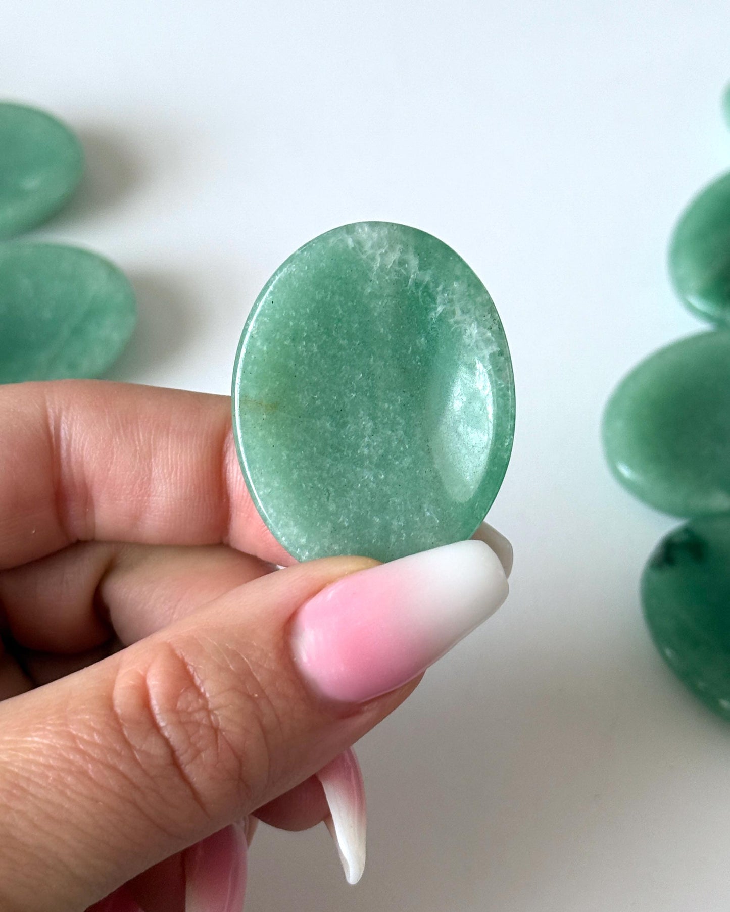 Lush Green Aventurine Worry Stone