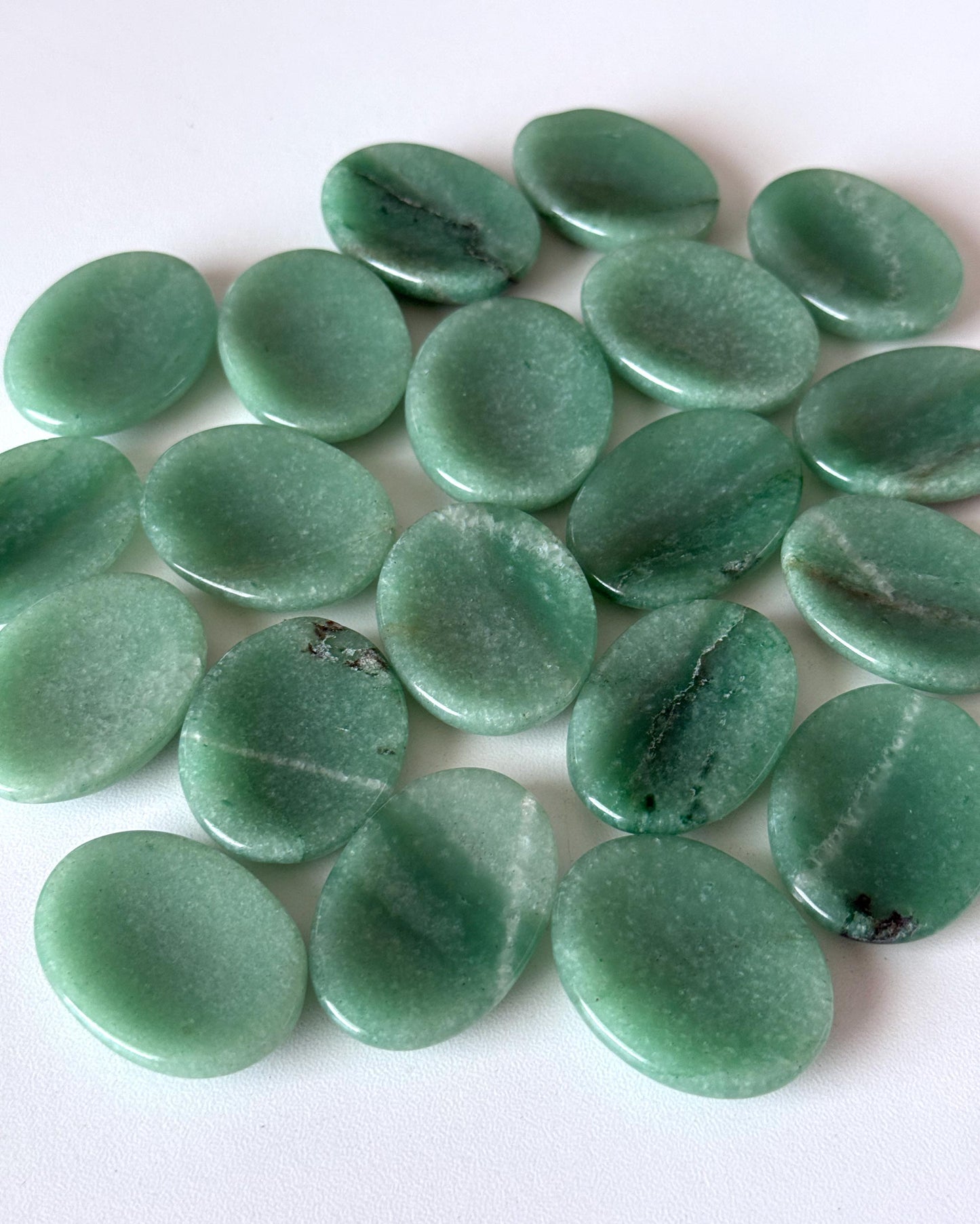 Lush Green Aventurine Worry Stone