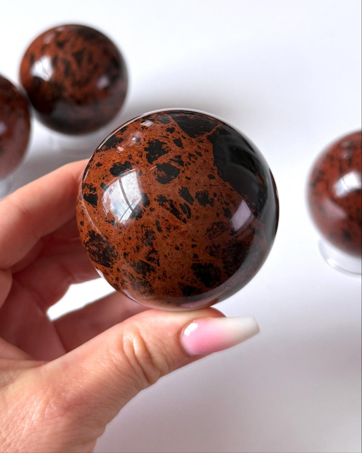 Mahogany Obsidian Sphere 60mm