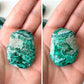 Malachite Chrysocolla Palm Stone