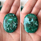Malachite Chrysocolla Palm Stone