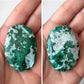 Malachite Chrysocolla Palm Stone