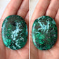 Malachite Chrysocolla Palm Stone