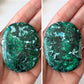 Malachite Chrysocolla Palm Stone