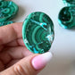Malachite Chrysocolla Worry Stone