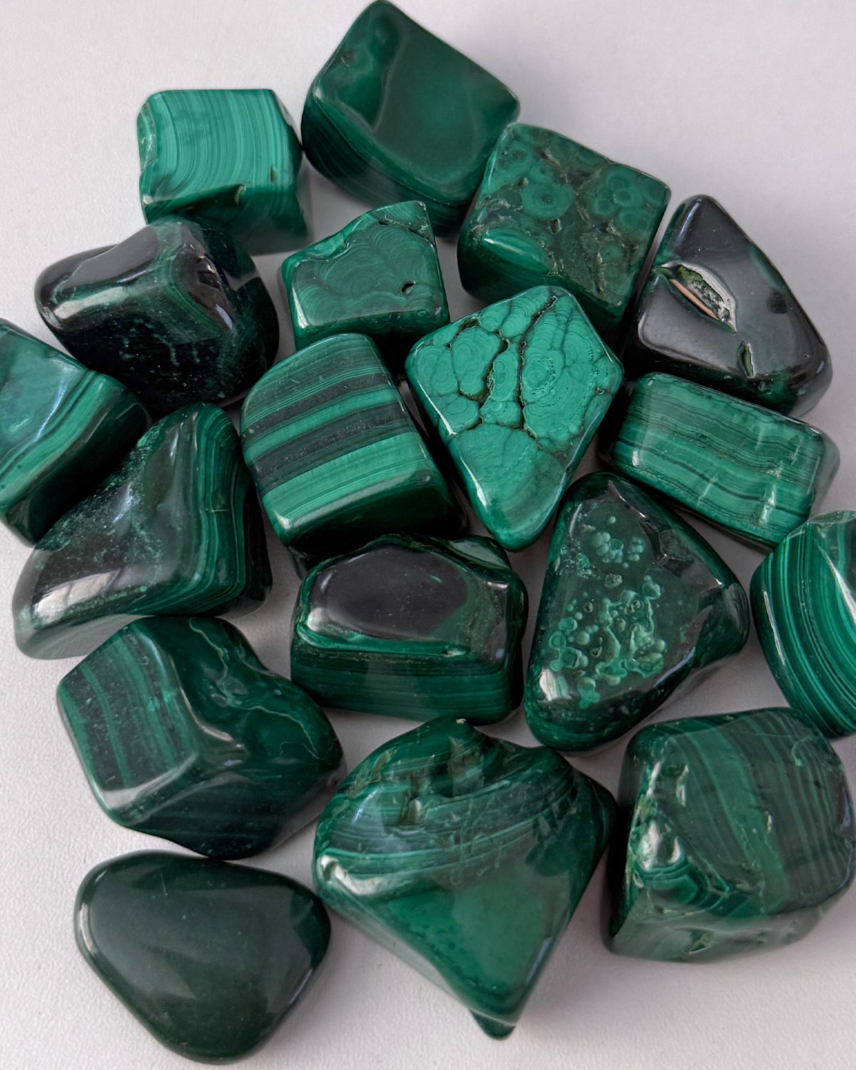 Malachite Tumbled Stone