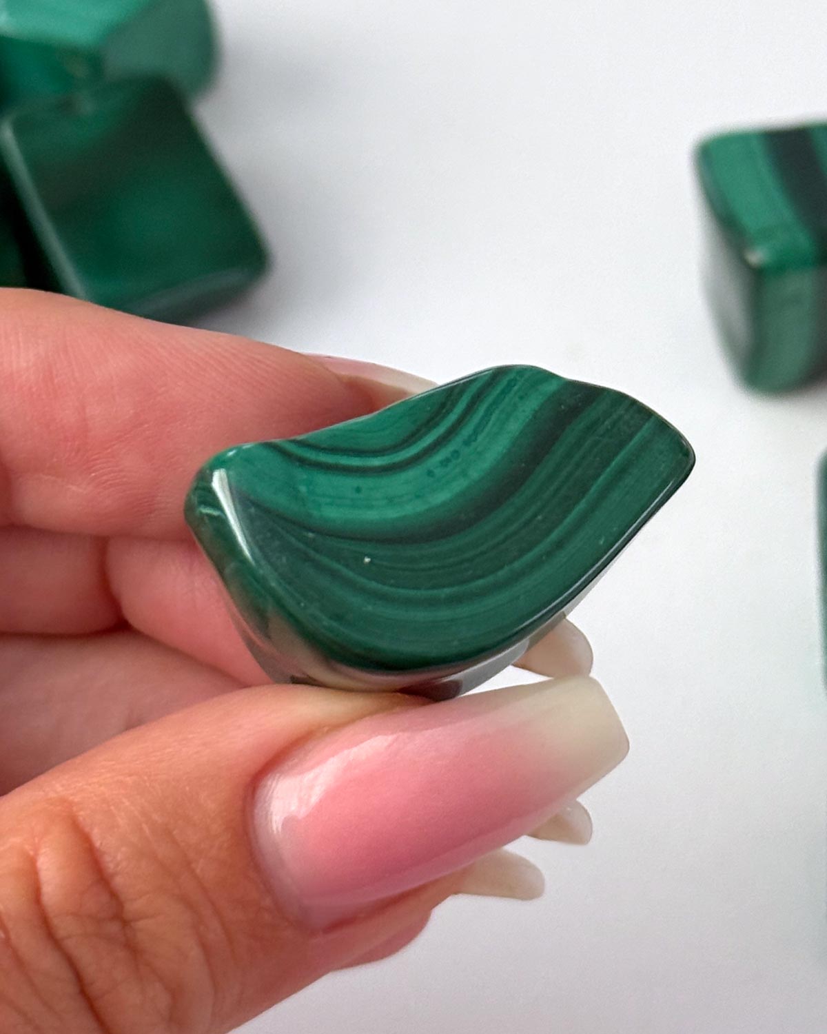 Malachite Tumbled Stone