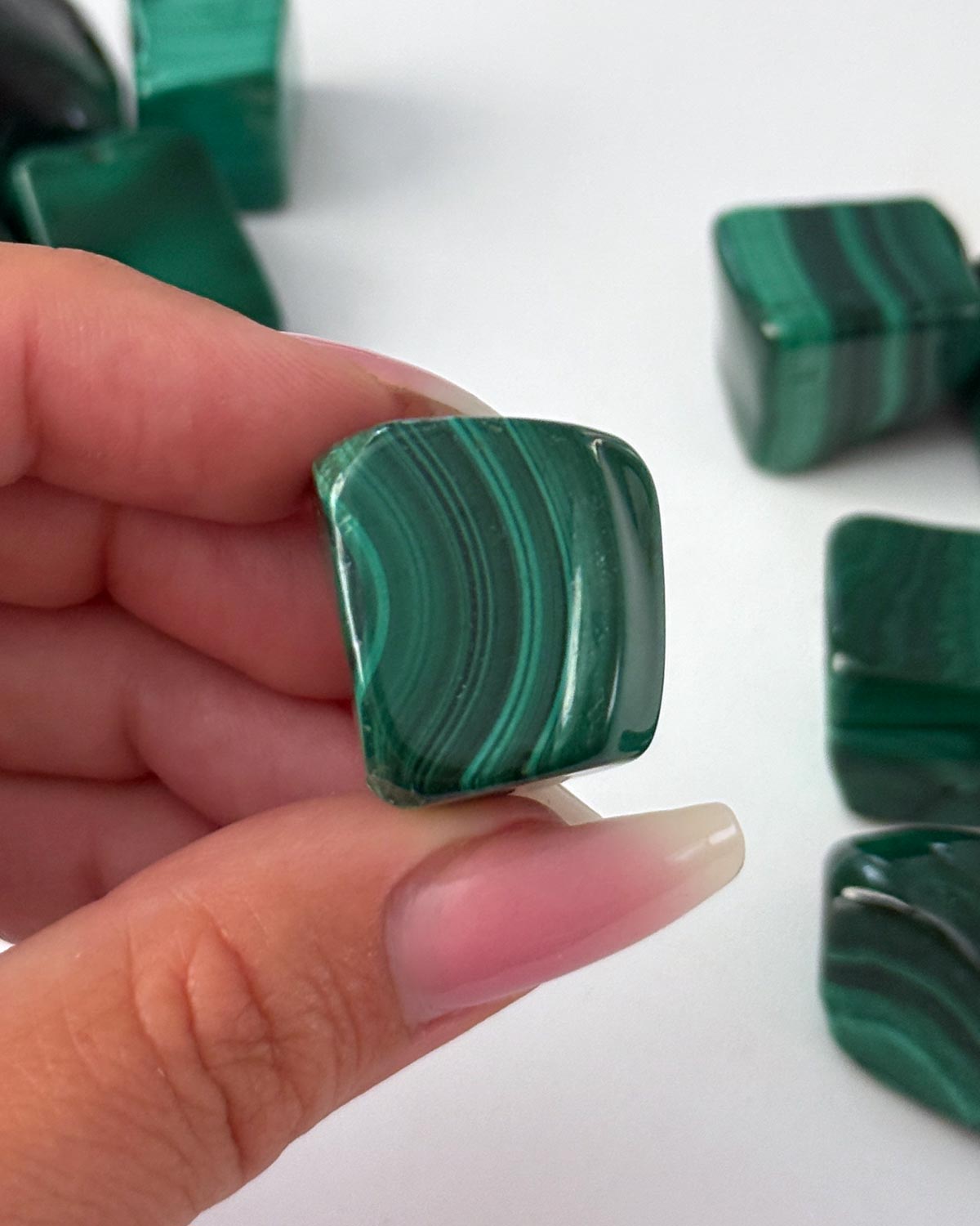 Malachite Tumbled Stone