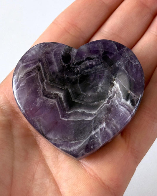 Amethyst Mini Heart Dish