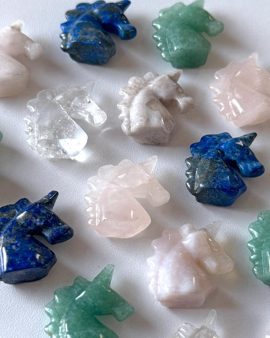 Mini Unicorn Carving