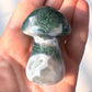Moss Agate Mushroom