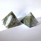 Moss Agate Pyramid