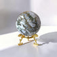Moss Agate Sphere 63mm