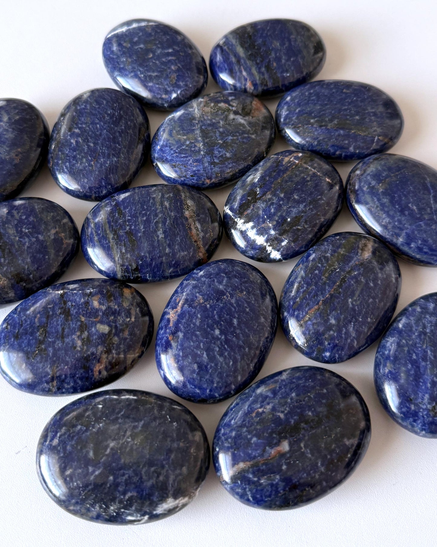 Sodalite Palm Stone