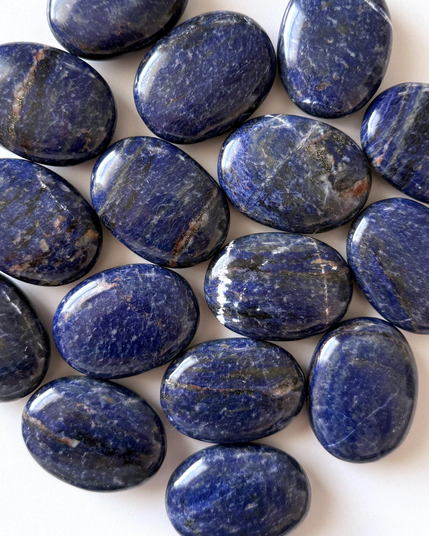 Sodalite Palm Stone