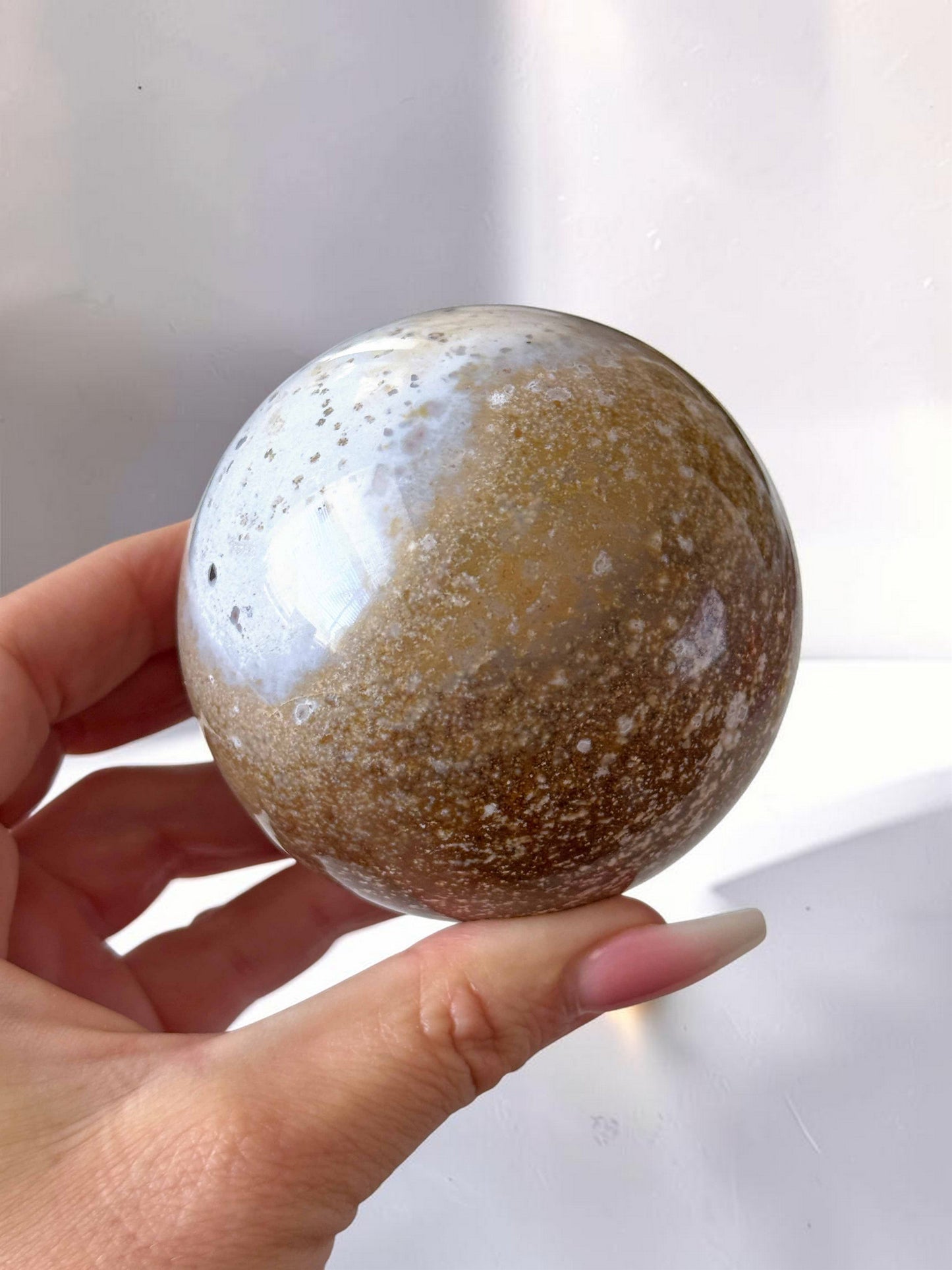 Ocean Jasper Sphere 77mm