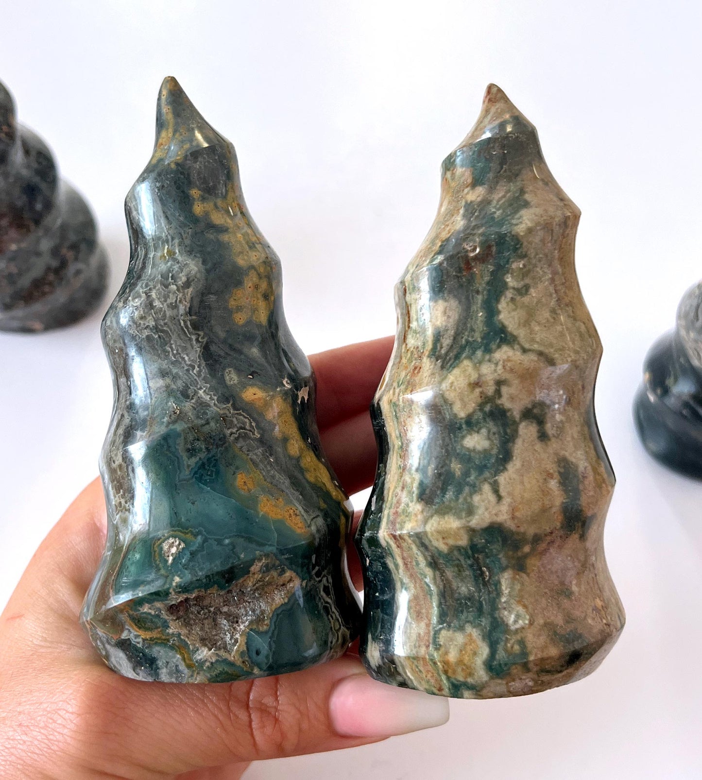 Ocean Jasper Unicorn Points