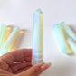 Opalite Faceted Tower