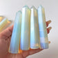 Opalite Faceted Tower