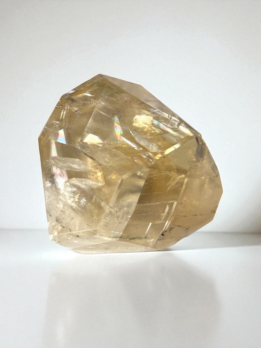 Golden Optical Calcite Freeform