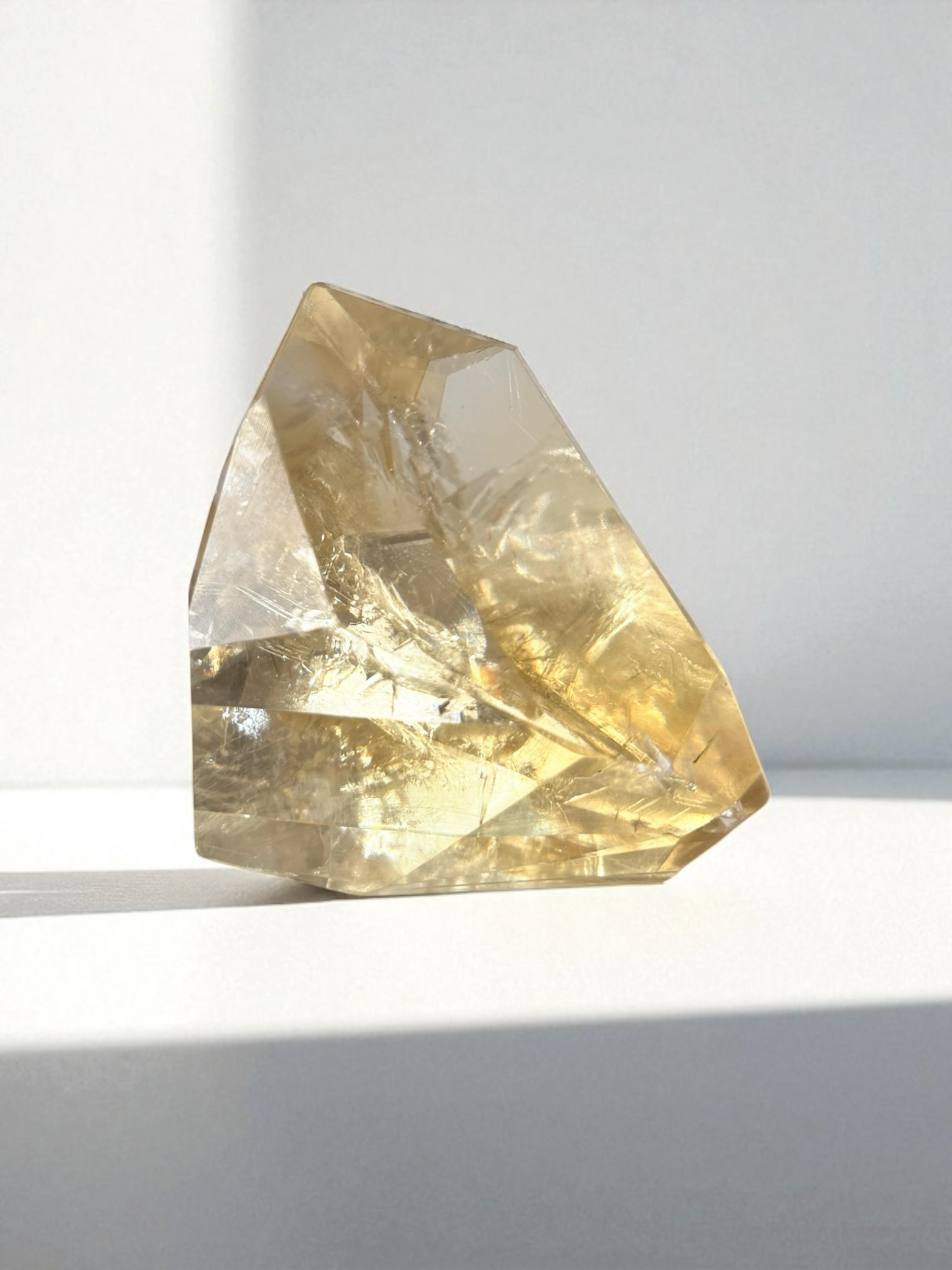 Golden Optical Calcite Freeform