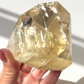 Golden Optical Calcite Freeform