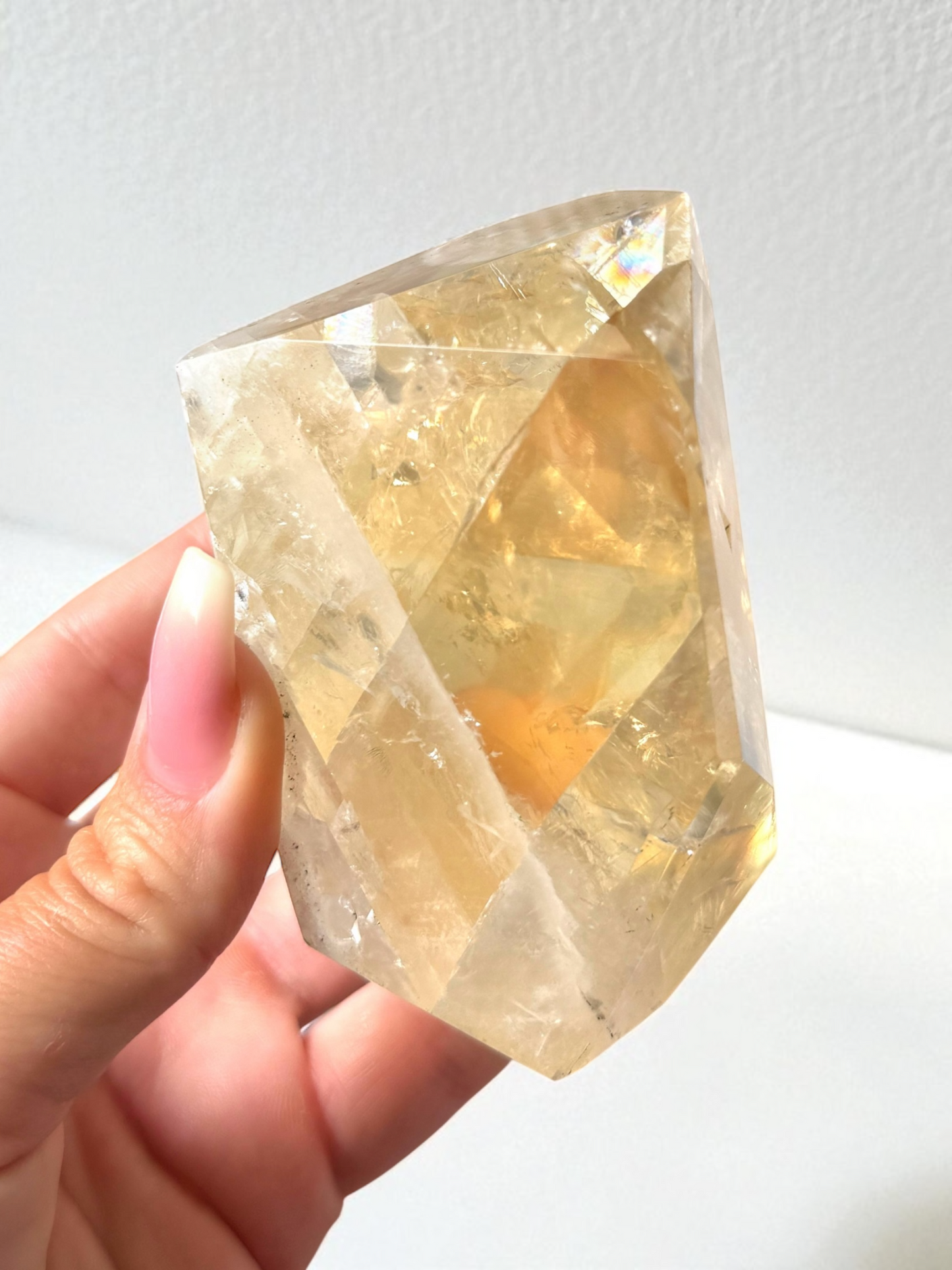 Golden Optical Calcite Freeform