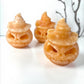 Orange Calcite Jack O Lantern