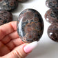 Peanut Obsidian Palm Stone