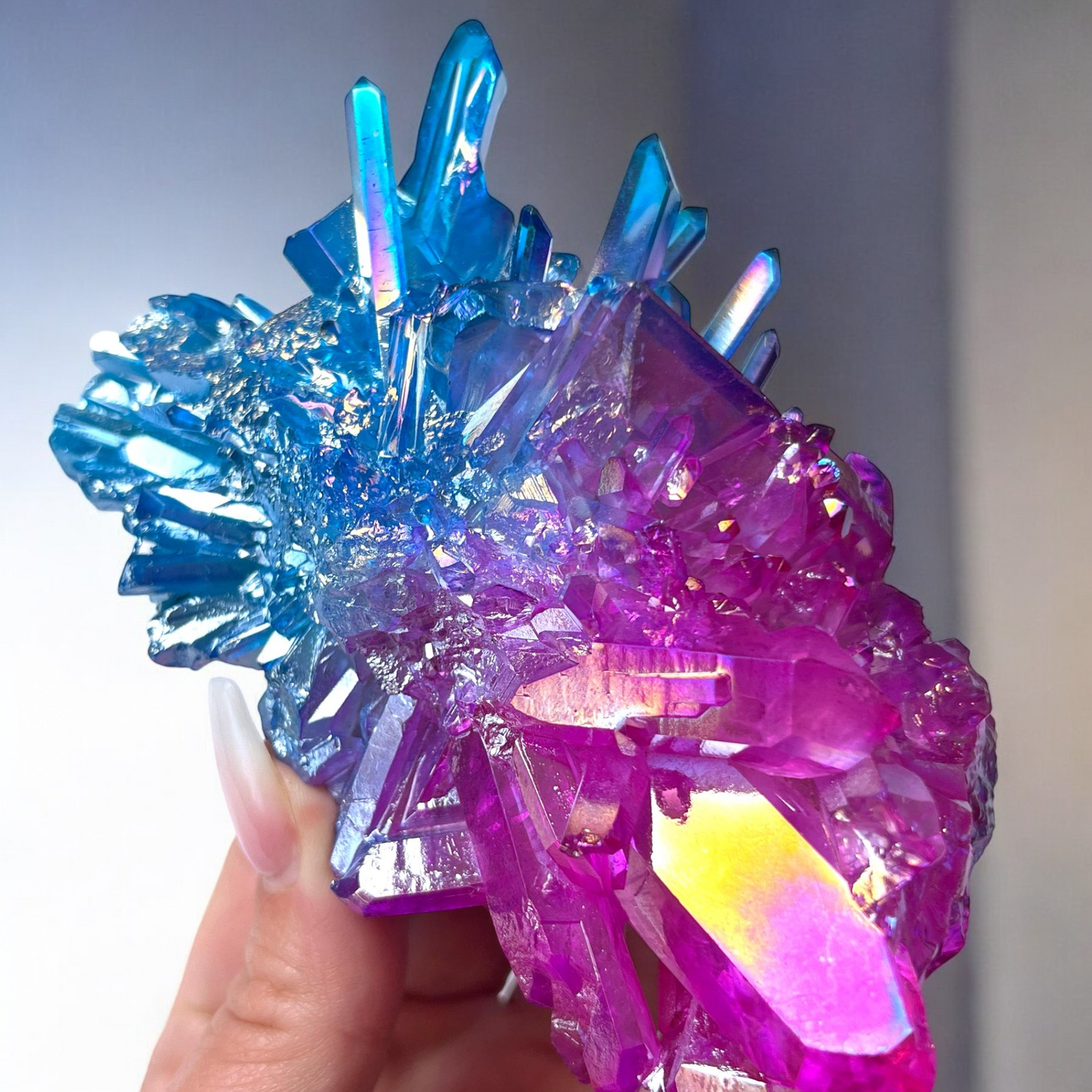 Aura Quartz Cluster