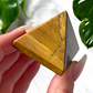 Tiger's Eye Pyramid