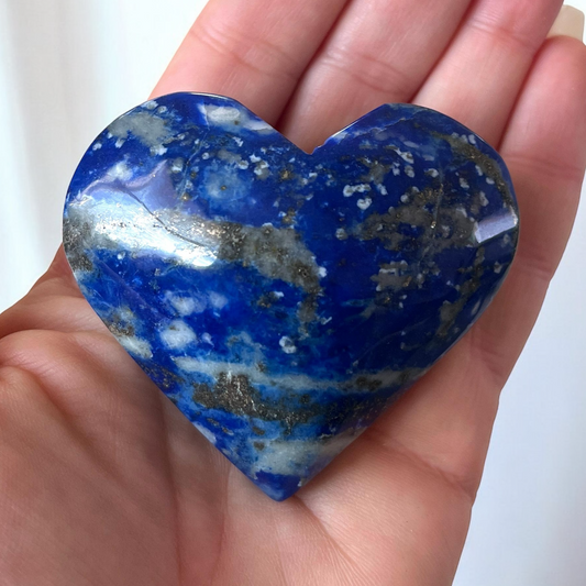 Lapis Lazuli Heart