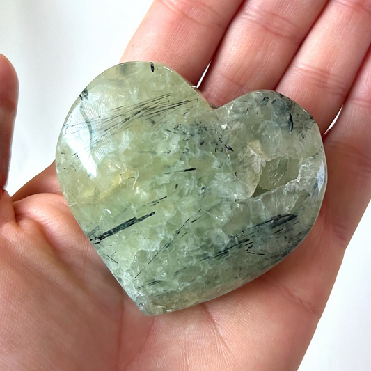 Prehnite Heart