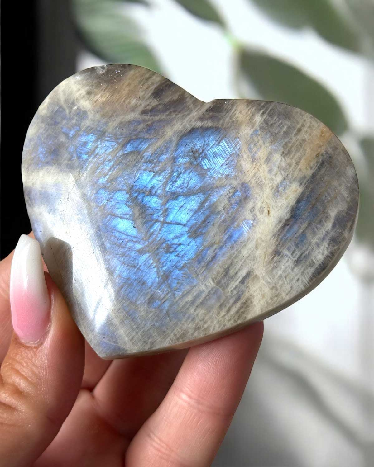 Moonstone Sunstone Heart