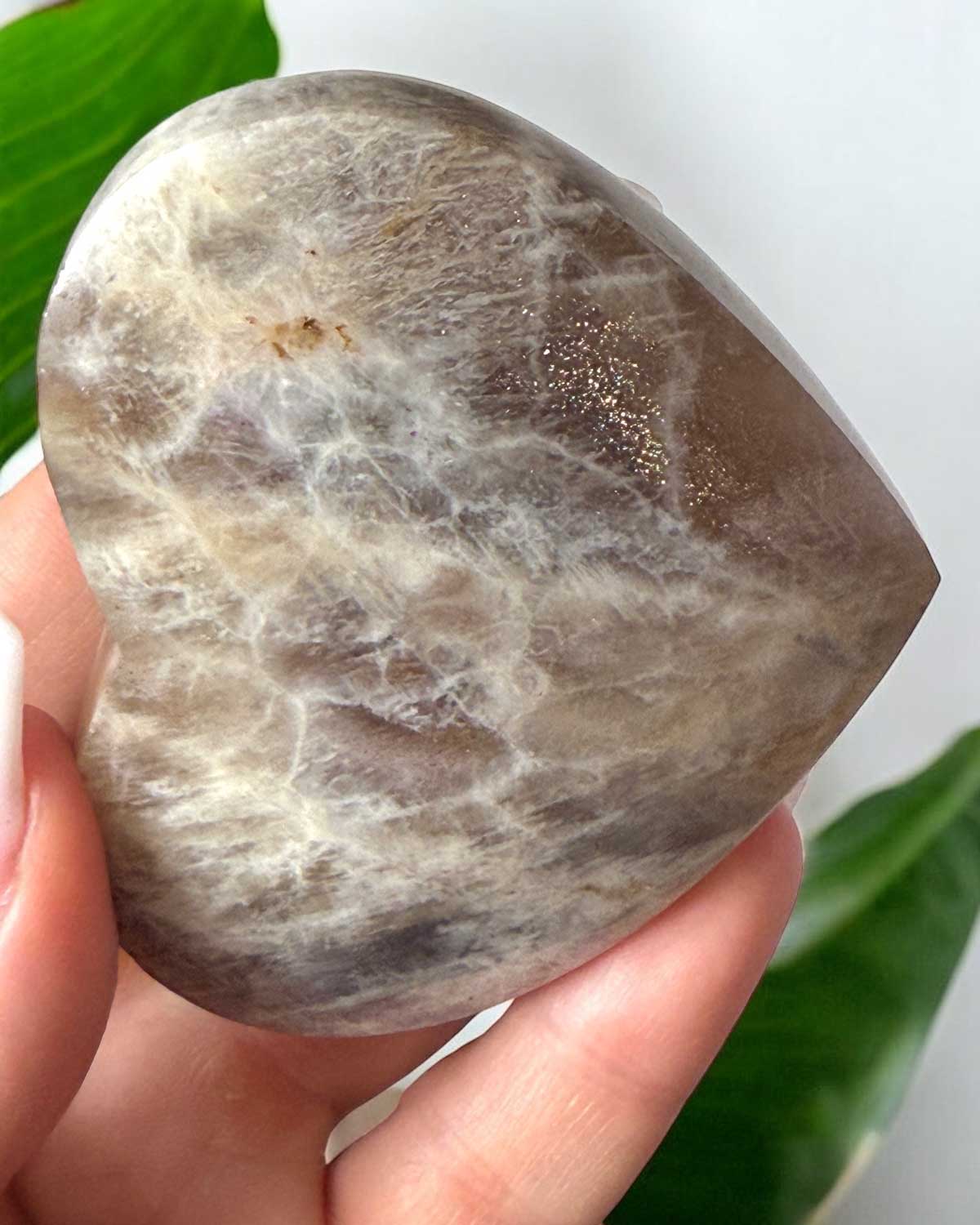 Moonstone Sunstone Heart