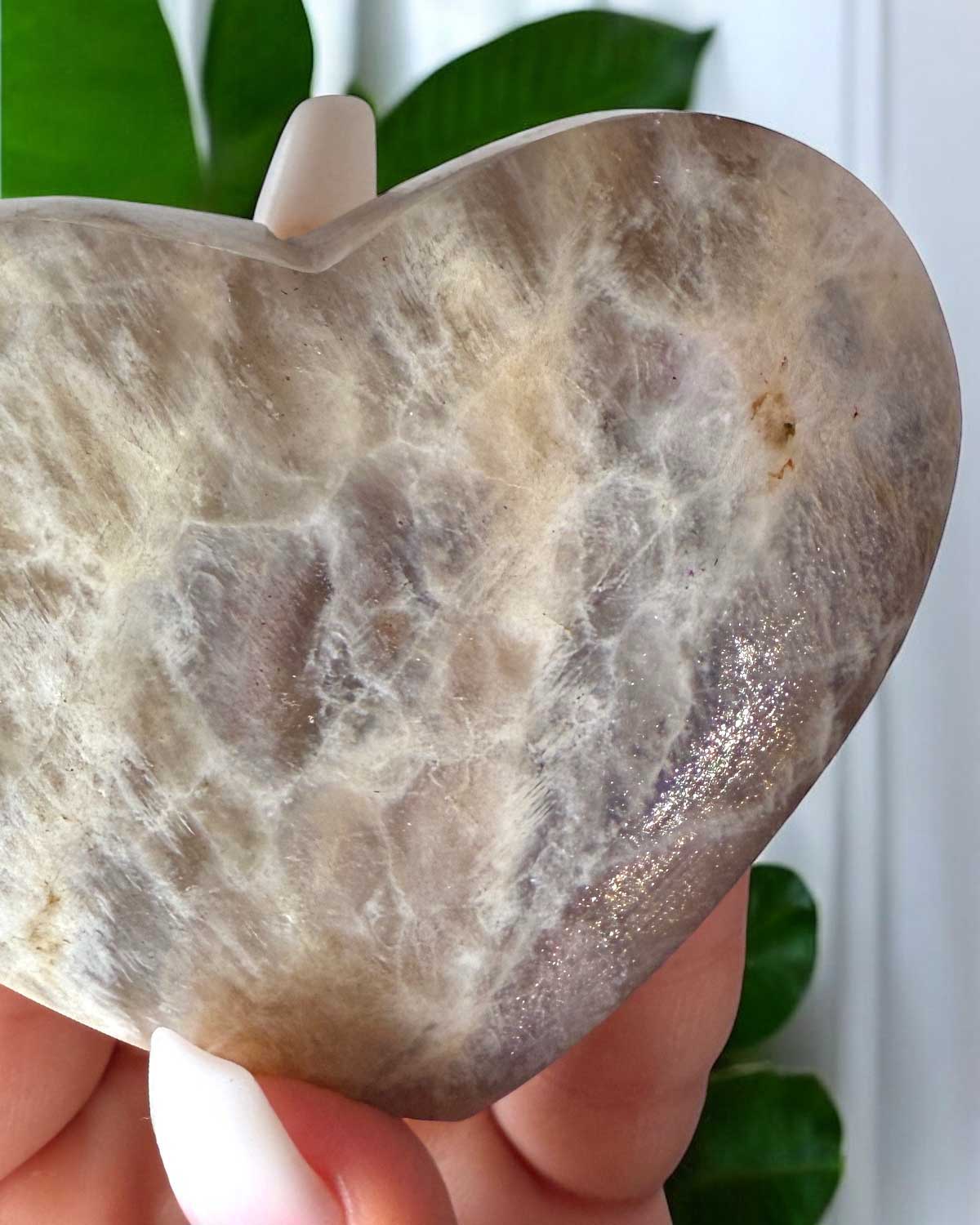 Moonstone Sunstone Heart