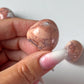 Pink Cotton Candy Agate Tumbled Stone