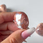 Pink Cotton Candy Agate Tumbled Stone