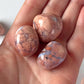 Pink Cotton Candy Agate Tumbled Stone