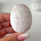 Pink Carnelian Palm Stone