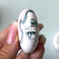 Pink Opal with Dendrite Palm Stone