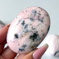 Pink Opal with Dendrite Palm Stone