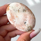 Pink Scolecite Palm Stone