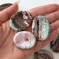 Pink Sea Jasper Worry Stone