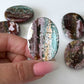 Pink Sea Jasper Worry Stone
