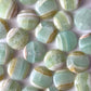Pistachio Calcite Round Palm Stone