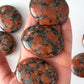 Plum Jasper Palm Stone