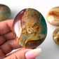 Polychrome Jasper Palm Stone